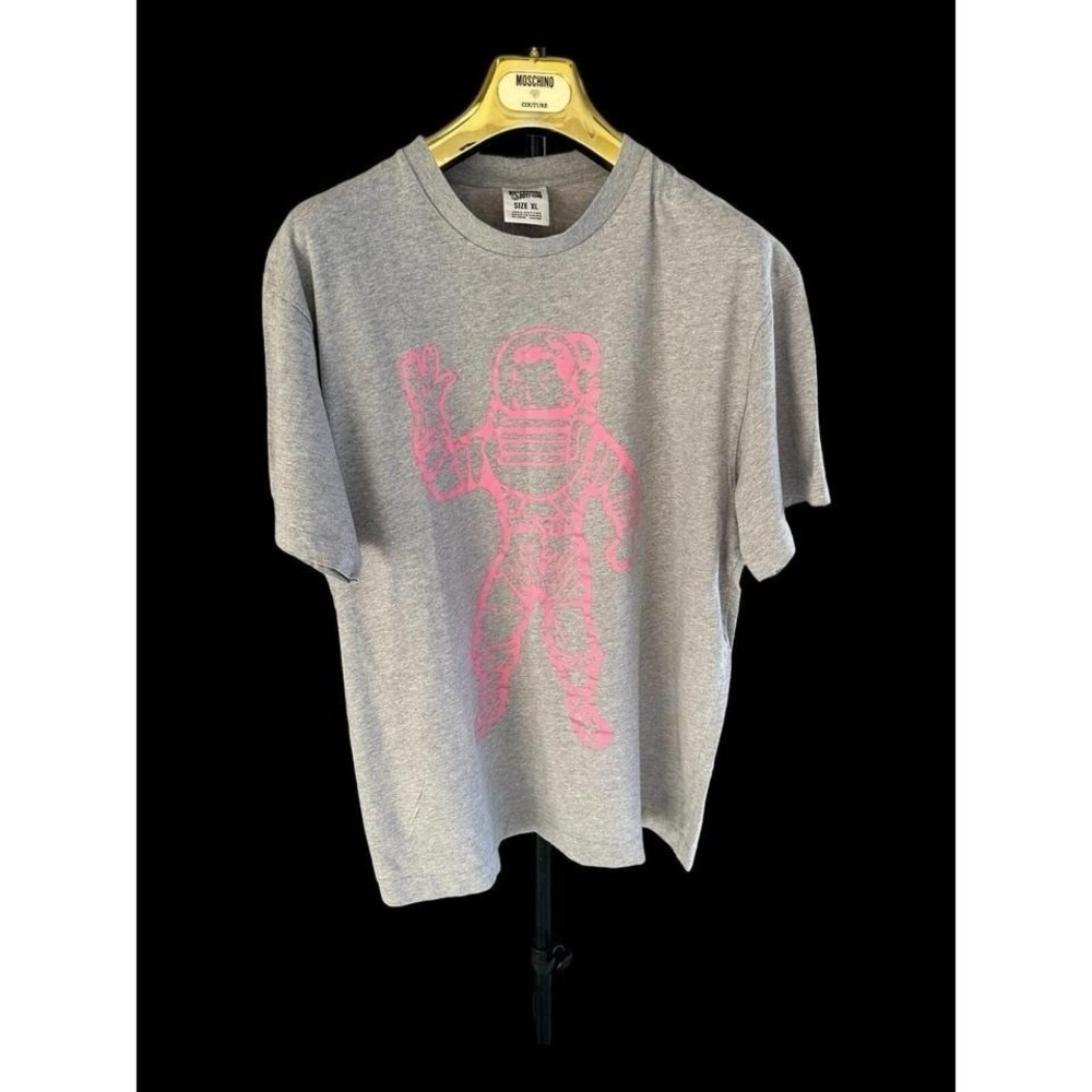 BILLIONAIRE BOYS CLUB Astronaut Space T Shirt Sz‎ XL Streetwear Grey Pink Rare